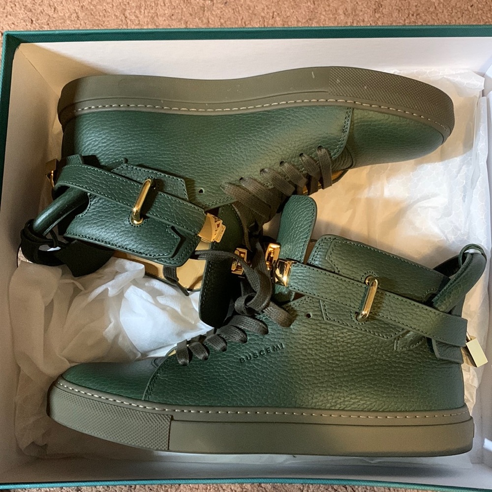 Buscemi Forrest Green Sneakers